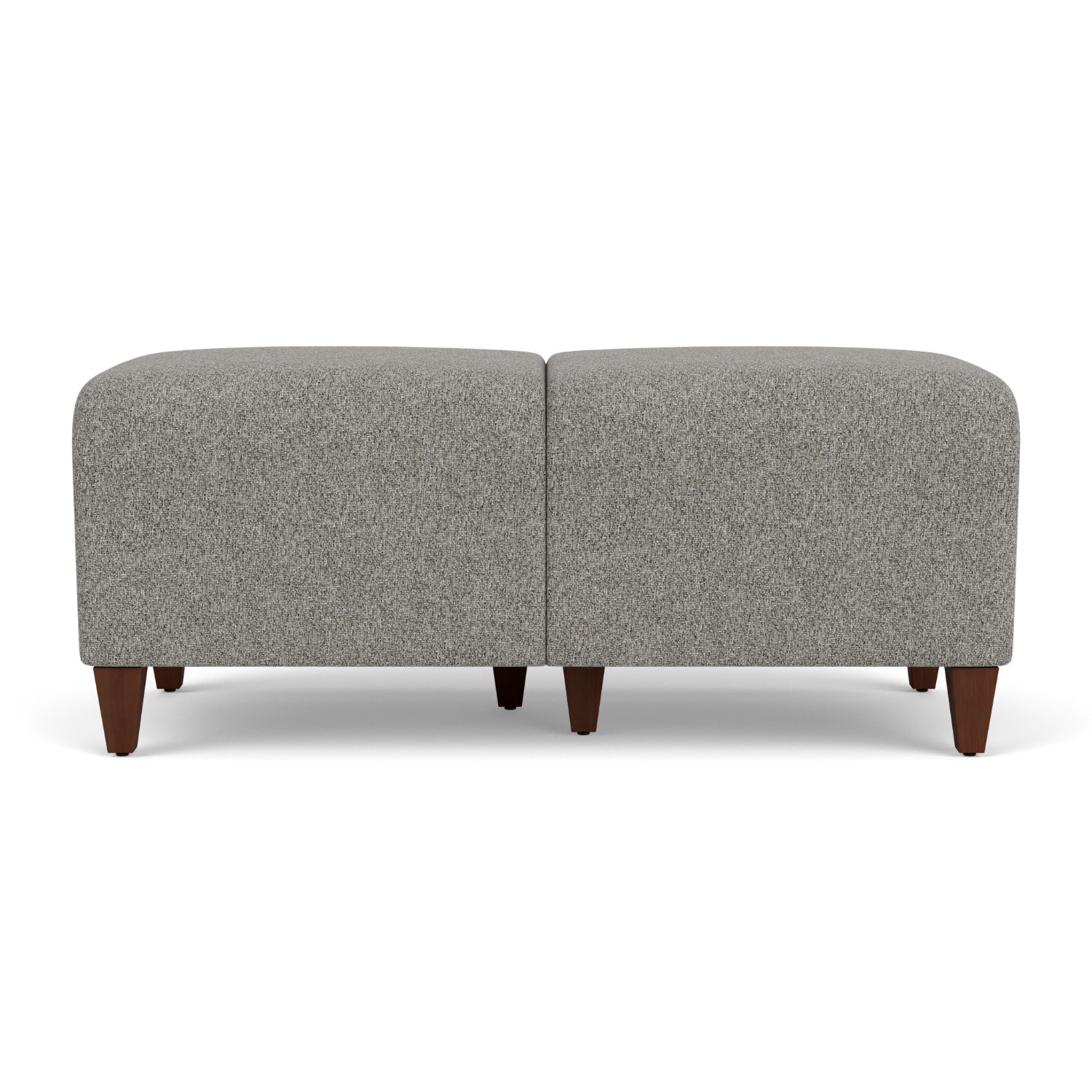 Siena Collection Reception Seating, 2-Seat Bench, Standard Fabric Upholstery, FREE SHIPPING