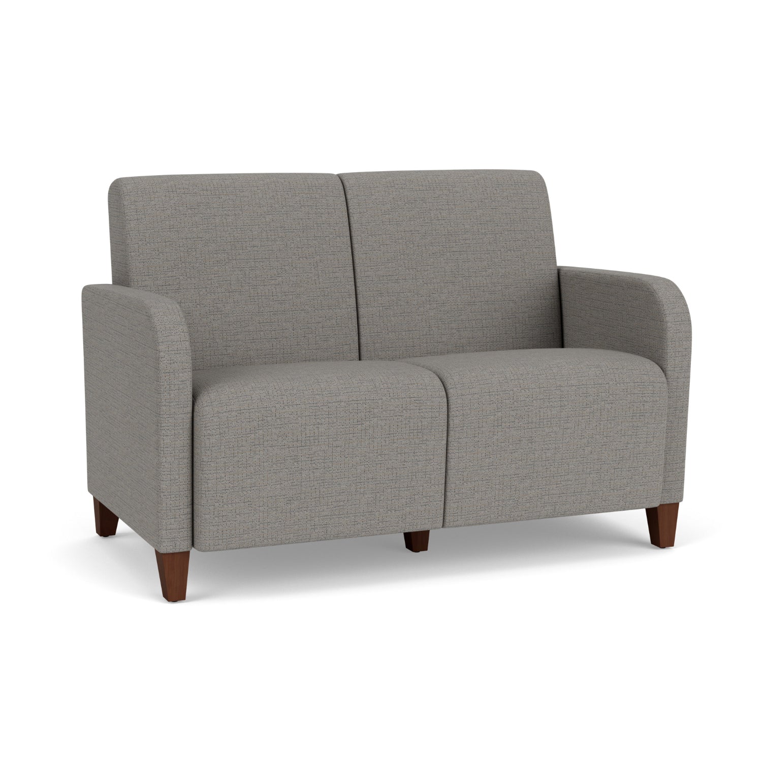 Siena Collection Reception Seating, 2-Seat Sofa, Designer Fabric Upholstery, FREE SHIPPING