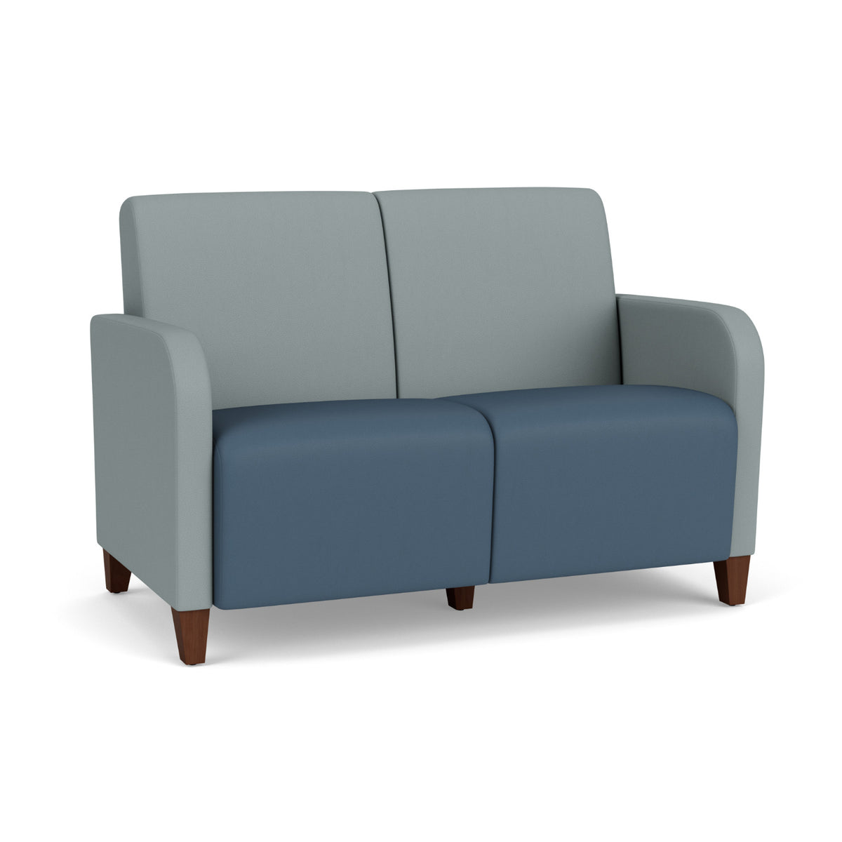 Siena Collection Reception Seating, 2-Seat Sofa, Standard Vinyl Upholstery, FREE SHIPPING