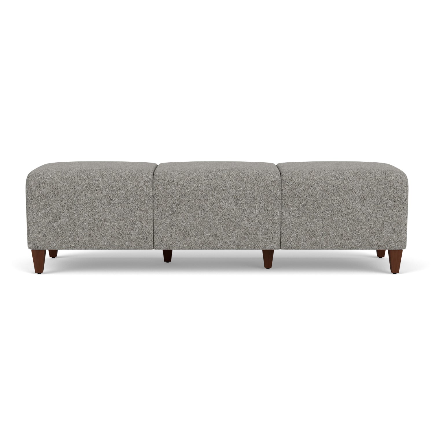 Siena Collection Reception Seating, 3-Seat Bench, Standard Fabric Upholstery, FREE SHIPPING