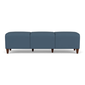 Siena Collection Reception Seating, 3-Seat Bench, Standard Vinyl Upholstery, FREE SHIPPING