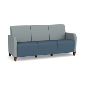Siena Collection Reception Seating, 3-Seat Sofa, Standard Vinyl Upholstery, FREE SHIPPING