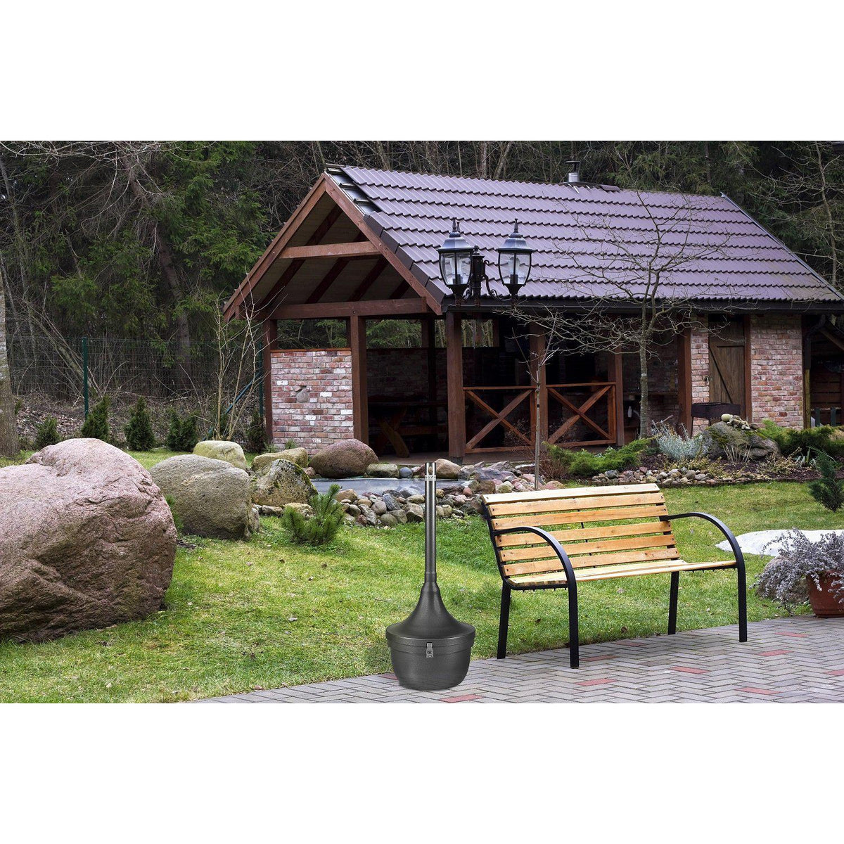 Smokers’ Oasis Outdoor Cigarette Receptacle