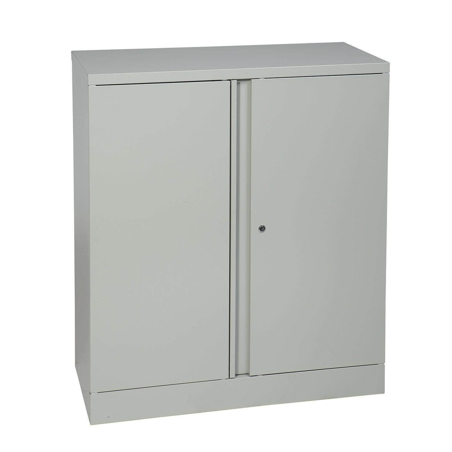 Heavy-Duty Steel Storage Cabinet with 1 Adjustable Shelf, 42" H