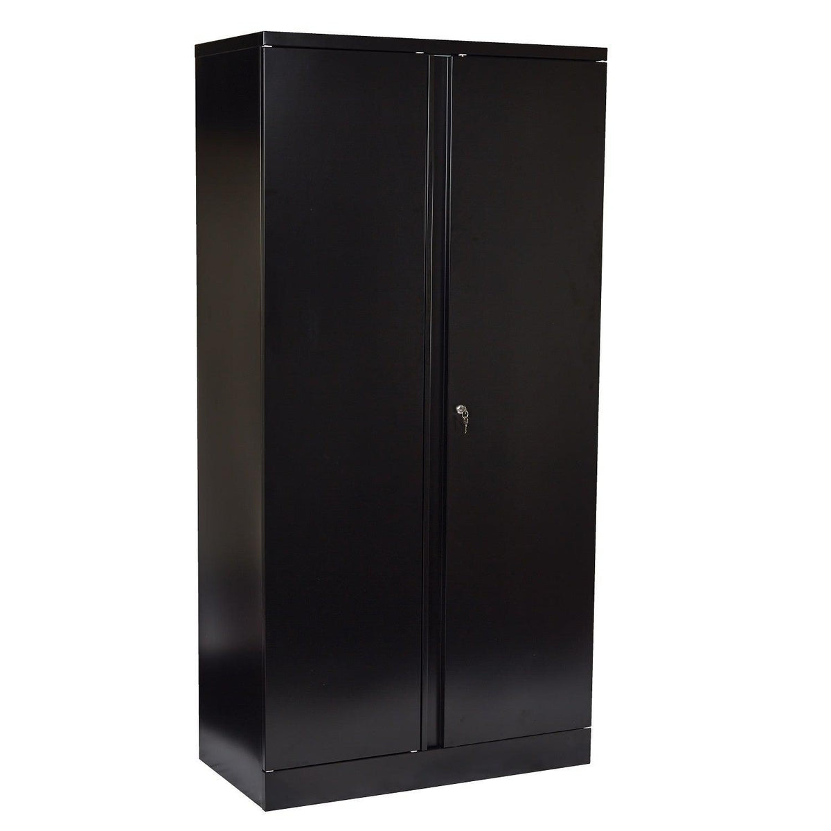 Heavy-Duty Steel Storage Cabinet with 4 Adjustable Shelves, 72" H