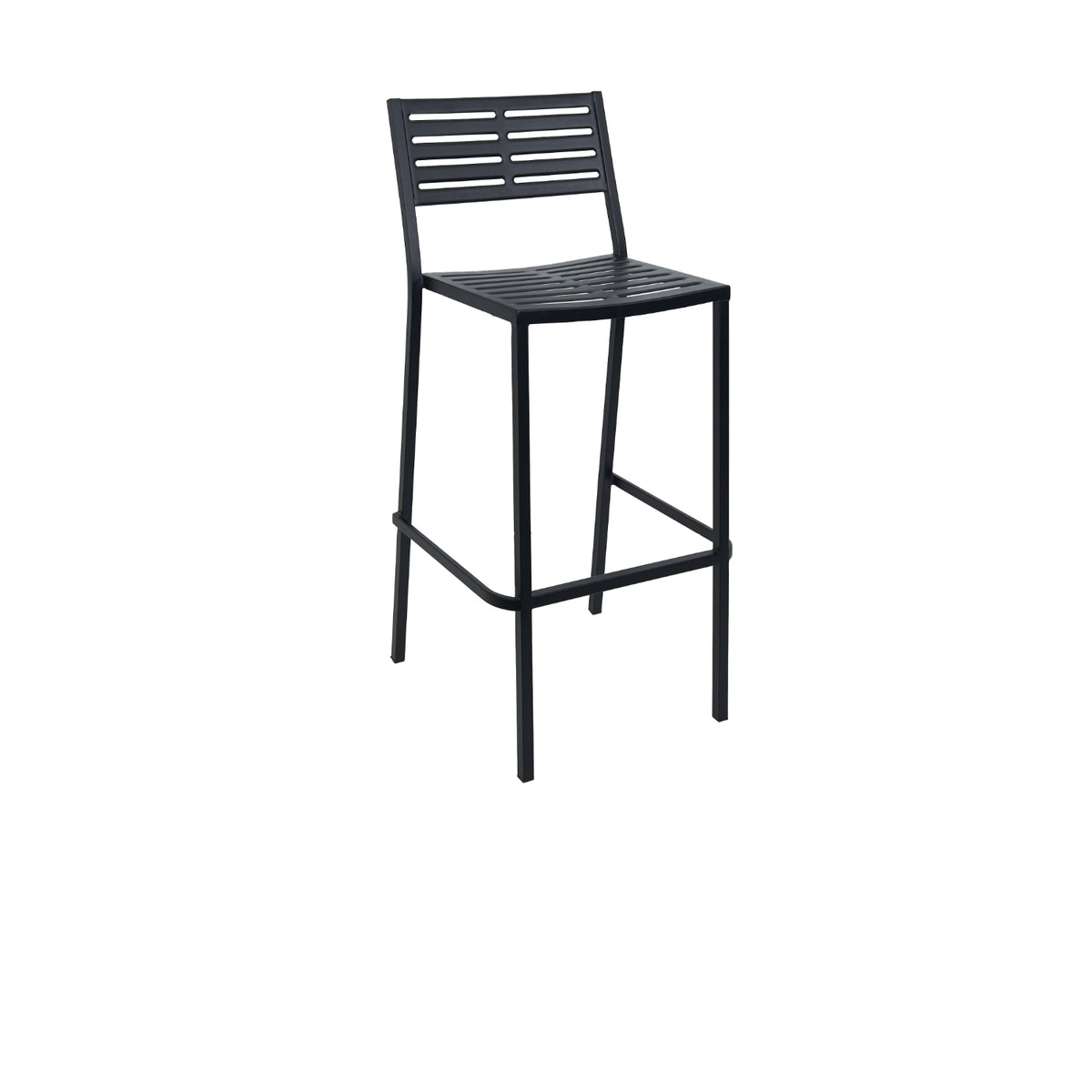 Daytona Collection Outdoor/Indoor Stacking Steel Barstool
