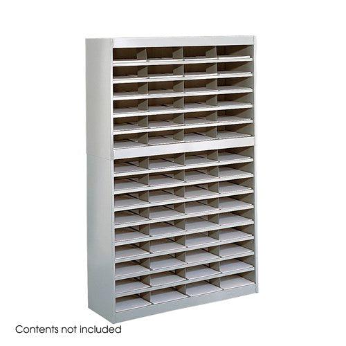 E-Z Stor® Literature Organizer, 60 Letter Size Compartments, FREE SHIPPING