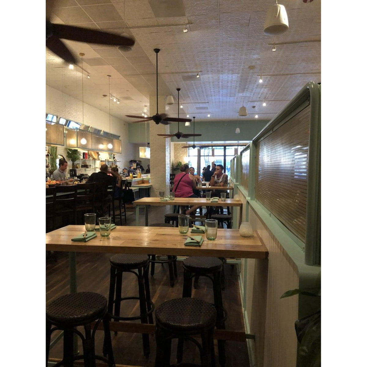 Marina Outdoor/Indoor Synthetic Wicker Backless Barstool