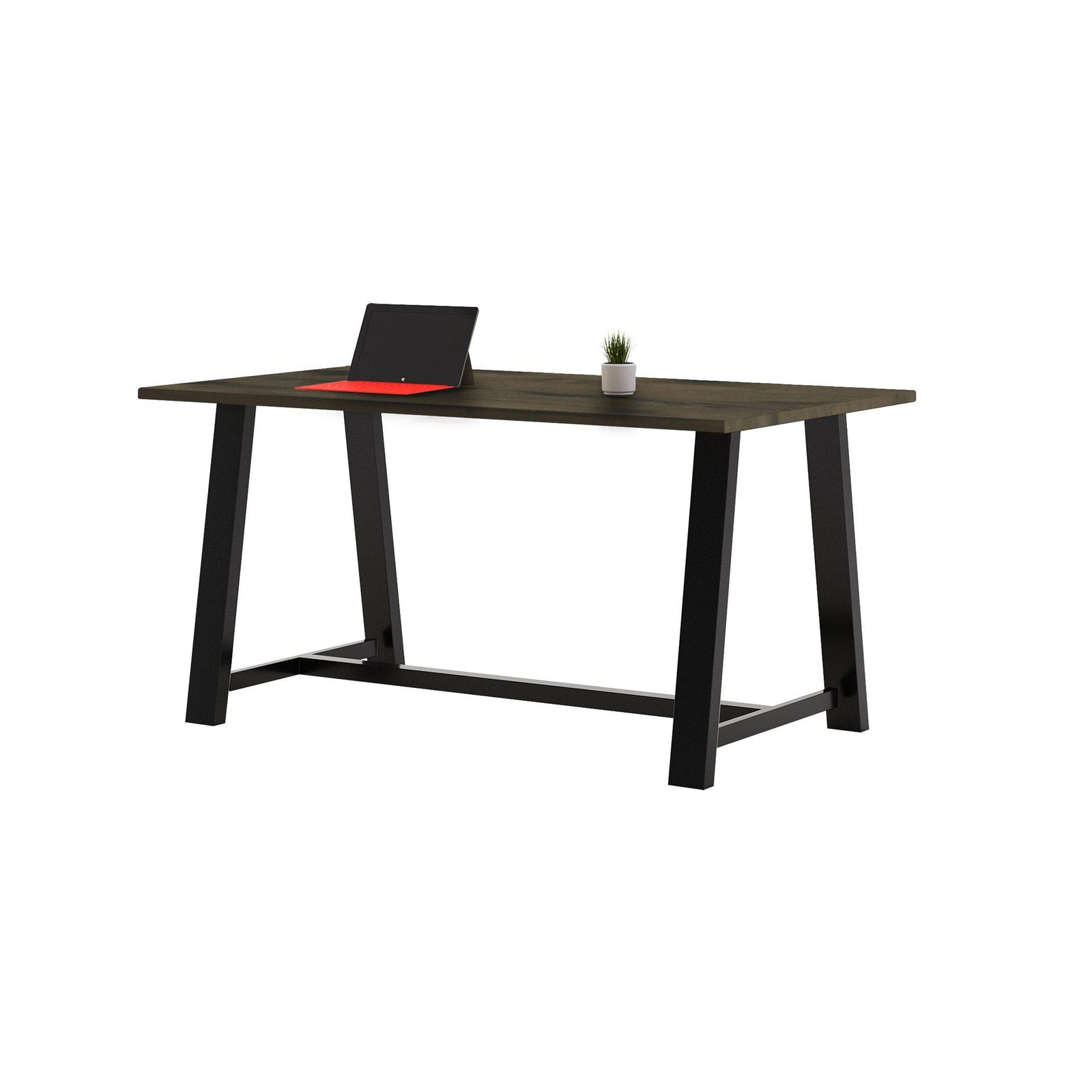 Midtown Table, Counter Height, 42" x 120" x 36"H, High Pressure Laminate Top, 3mm PVC Edge, 96" Base, FREE SHIPPING
