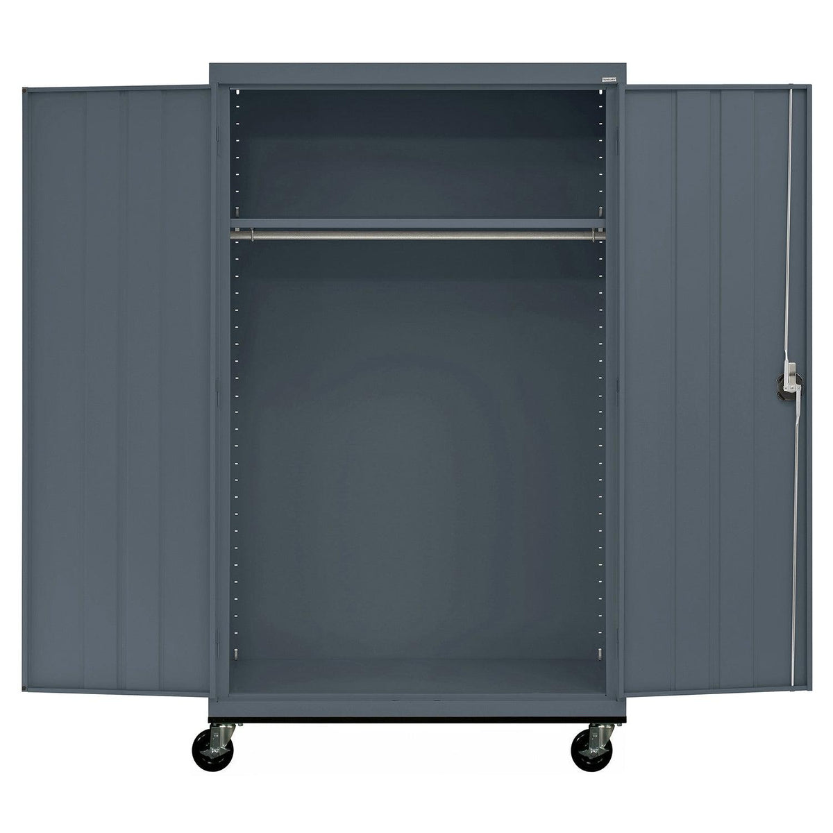 Transport Series Jumbo Wardrobe Storage Cabinet, 46" W x 24" D x 78" H