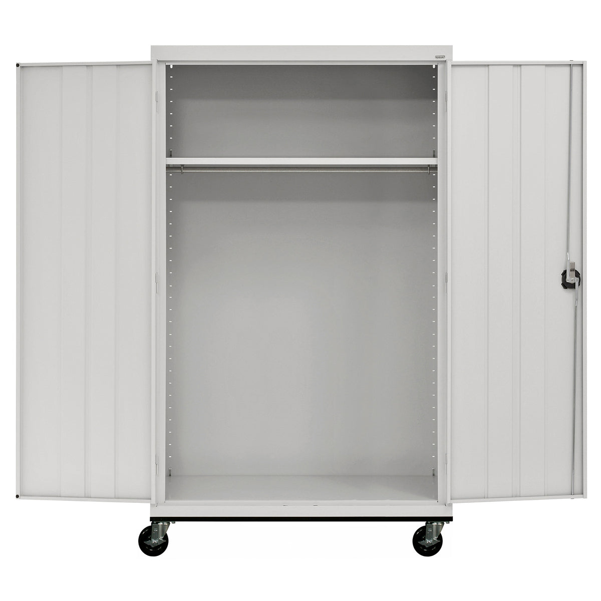Transport Series Jumbo Wardrobe Storage Cabinet, 46" W x 24" D x 78" H