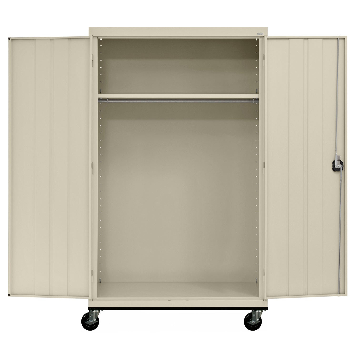 Transport Series Jumbo Wardrobe Storage Cabinet, 46" W x 24" D x 78" H