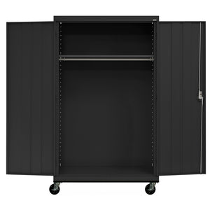 Transport Series Jumbo Wardrobe Storage Cabinet, 46" W x 24" D x 78" H