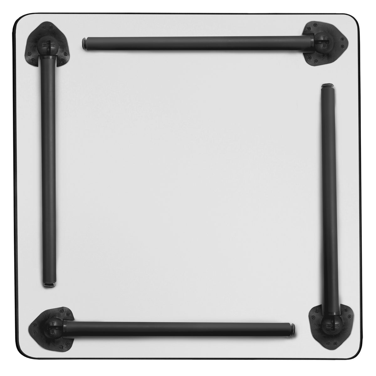 Kee 48" Square Folding Breakroom Table