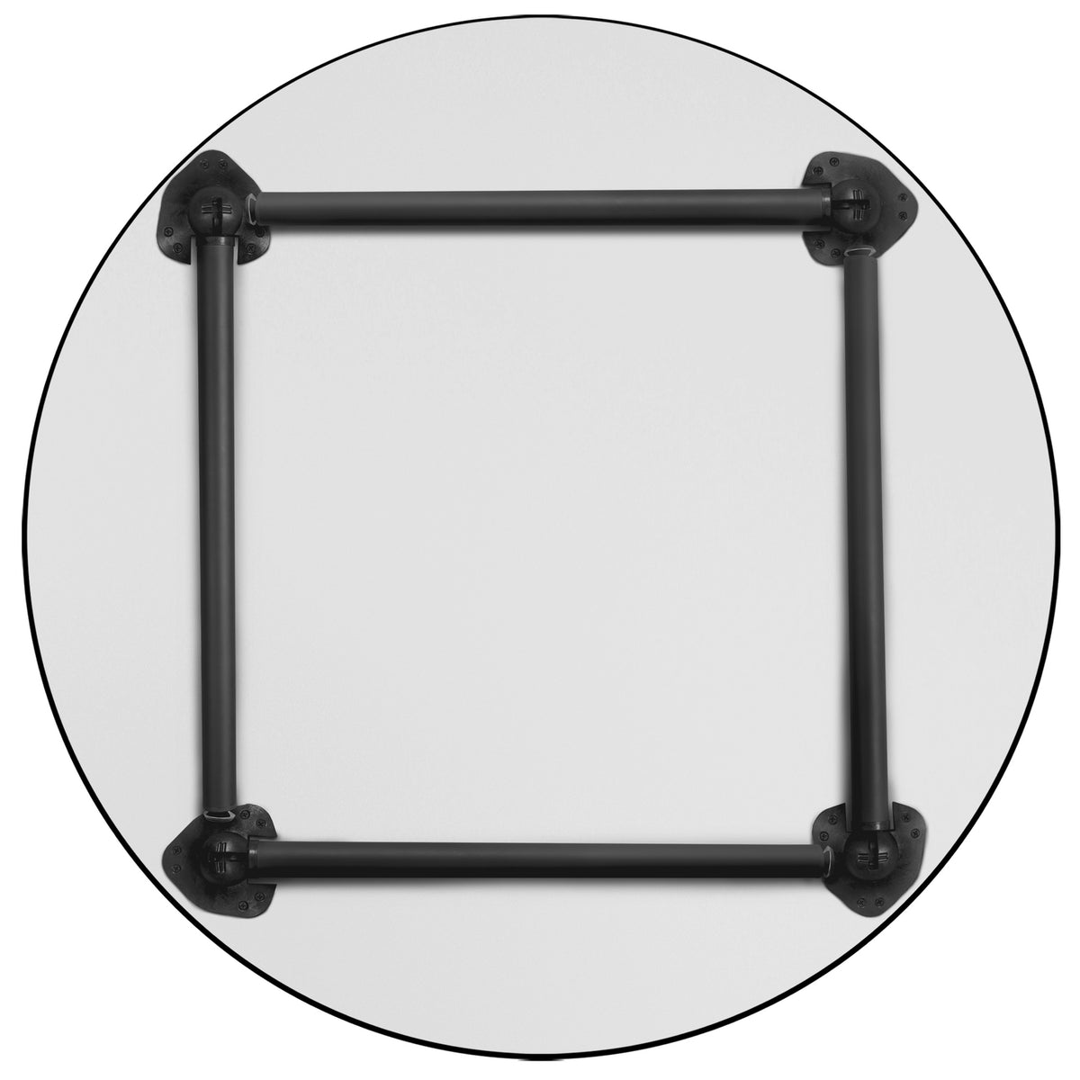 Kee 48" Round Folding Breakroom Table