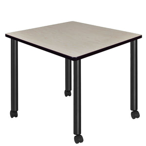 Kee 36" Square Mobile Breakroom Table