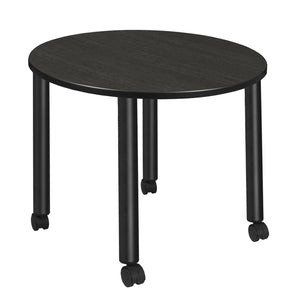 Kee 36" Round Mobile Breakroom Table