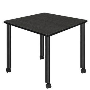 Kee 42" Square Mobile Breakroom Table