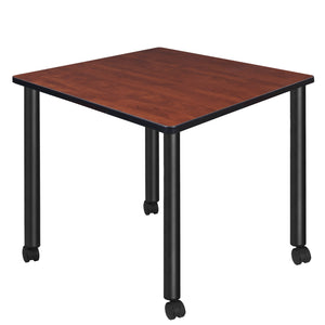 Kee 42" Square Mobile Breakroom Table