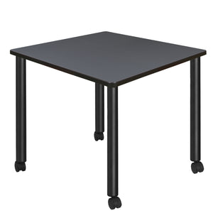 Kee 42" Square Mobile Breakroom Table