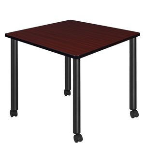 Kee 42" Square Mobile Breakroom Table