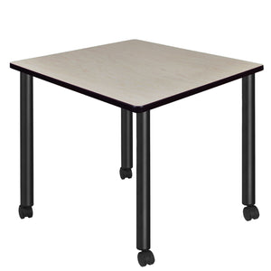 Kee 42" Square Mobile Breakroom Table