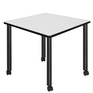 Kee 42" Square Mobile Breakroom Table