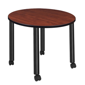 Kee 42" Round Mobile Breakroom Table