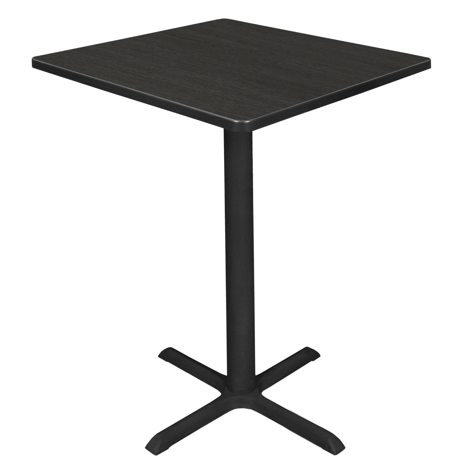 Cain 30" Square X-Base Cafe Table, 42" Standing/Bar Height