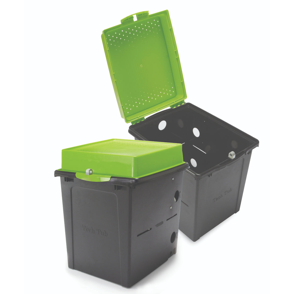 3D Printer Cart, Premium Model with Base Tech Tub, 2 Open Tubs and 1 Really Big Tub