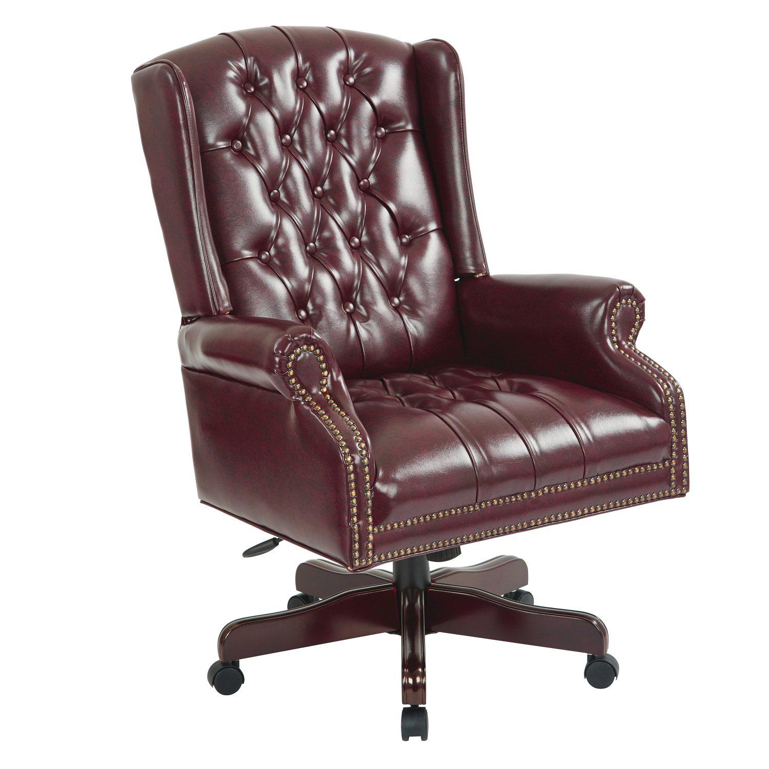 Deluxe High Back Traditional Executive Chair
