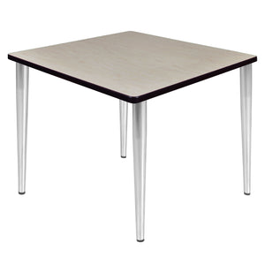 Kahlo 36" Square Breakroom Table with Tapered Legs