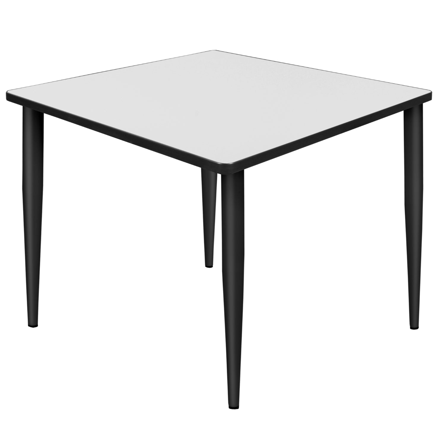 Kahlo 36" Square Breakroom Table with Tapered Legs