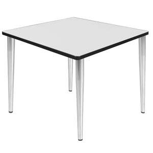 Kahlo 36" Square Breakroom Table with Tapered Legs