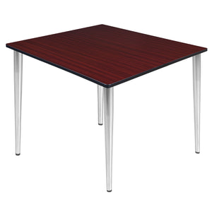 Kahlo 48" Square Breakroom Table with Tapered Legs