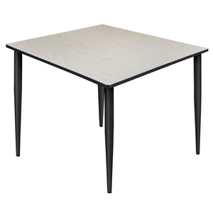 Kahlo 48" Square Breakroom Table with Tapered Legs