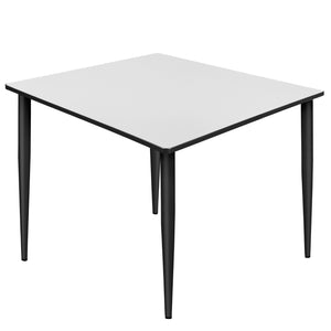 Kahlo 48" Square Breakroom Table with Tapered Legs