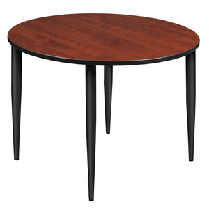 Kahlo 48" Round Breakroom Table with Tapered Legs