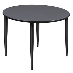 Kahlo 48" Round Breakroom Table with Tapered Legs