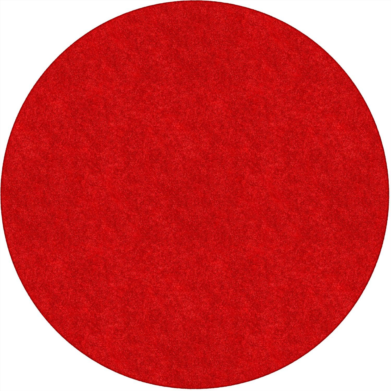 Amerisoft Solid Color Rug, 6' Round