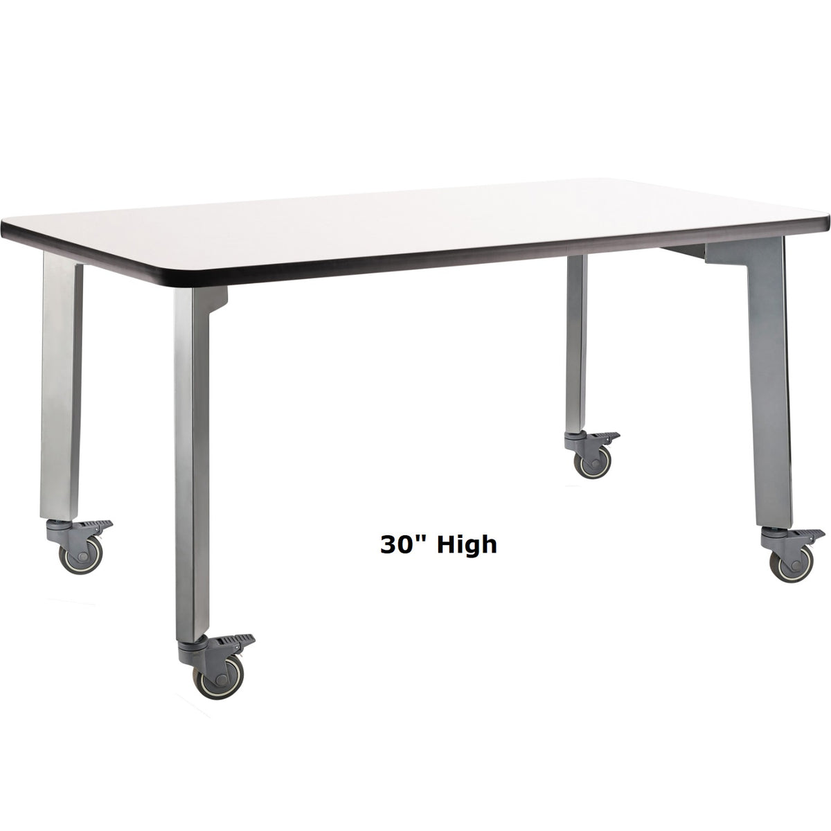 Titan Table, 42" x 60", Whiteboard Top