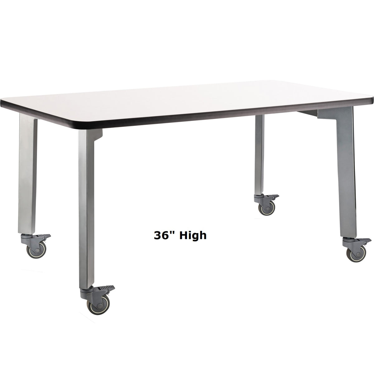 Titan Table, 30" x 84", Whiteboard Top