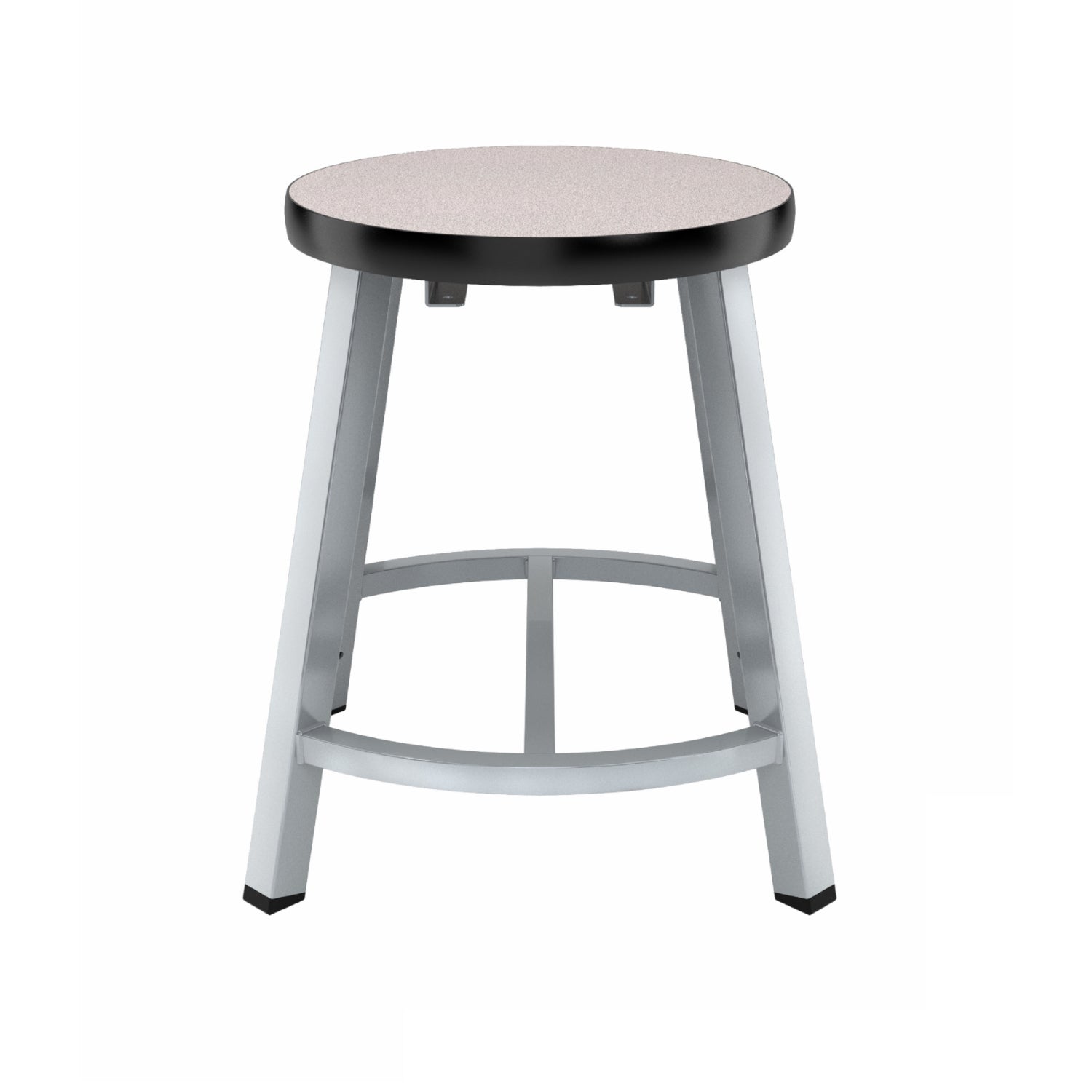 Titan Stool, Laminate Seat with Particleboard Core/T-Mold Edge, 18" H