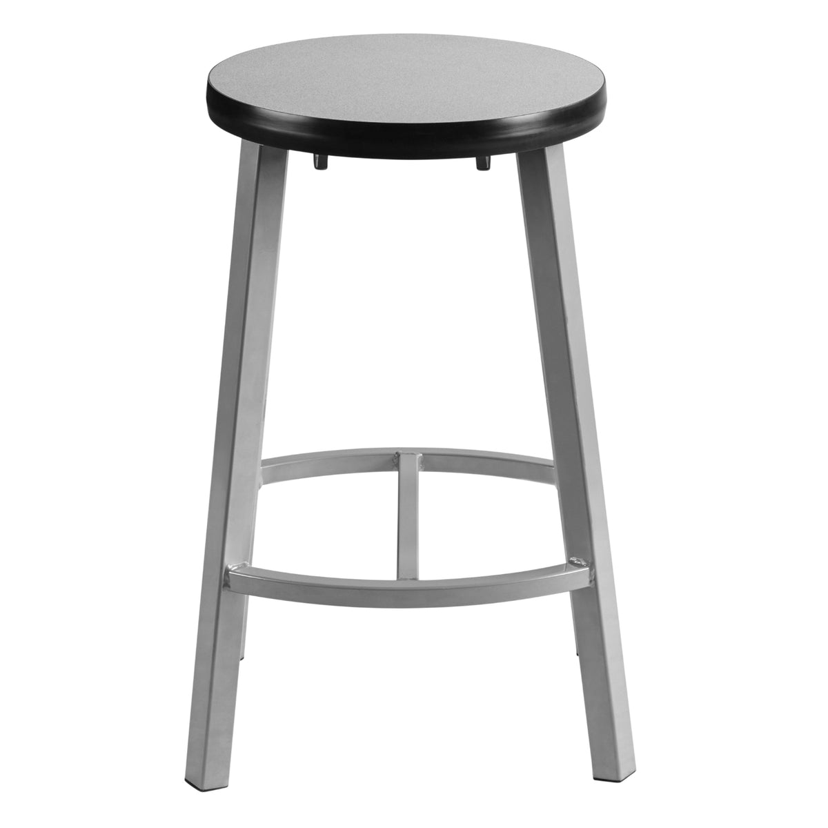 Titan Stool, Laminate Seat with Particleboard Core/T-Mold Edge, 24" H