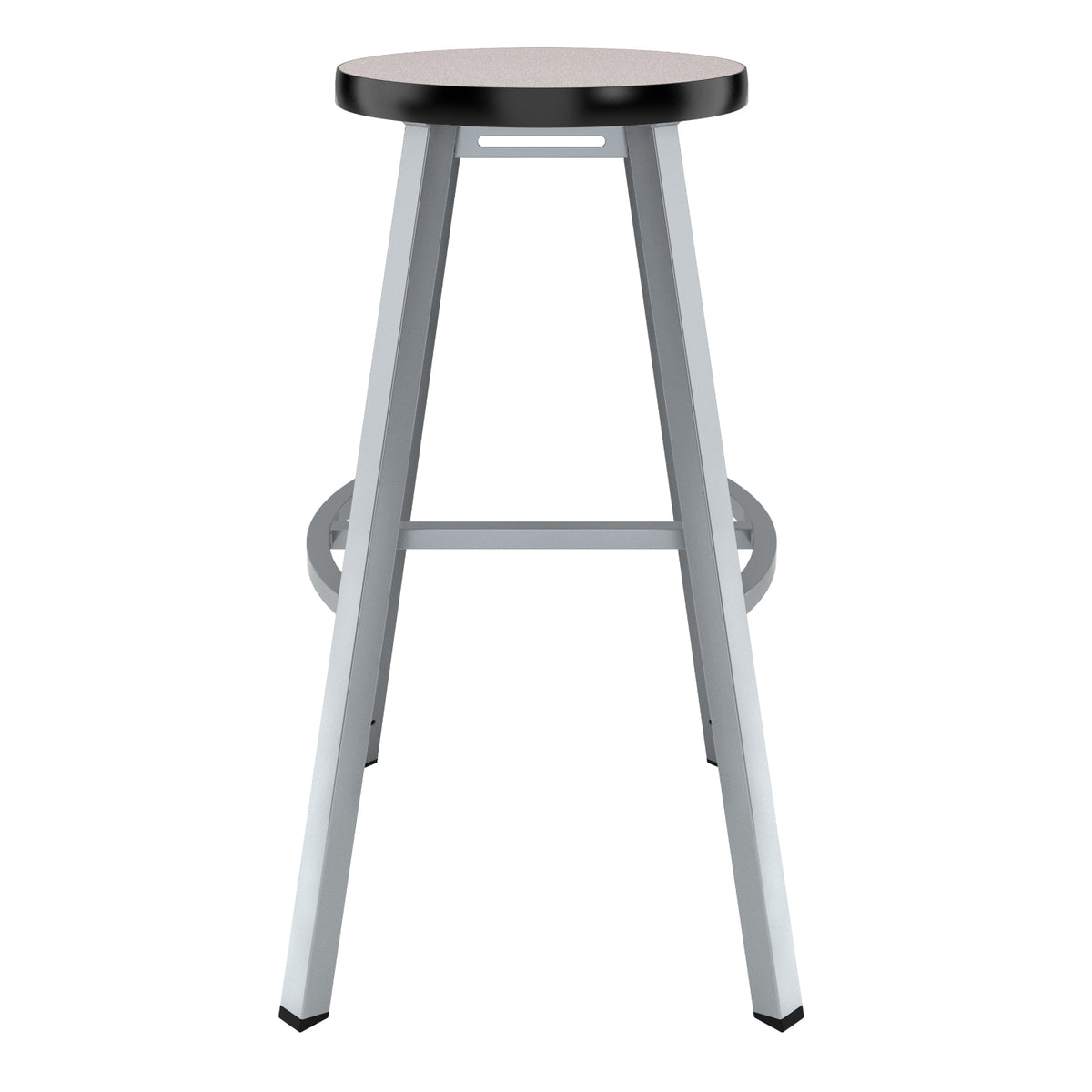 Titan Stool, Laminate Seat with Particleboard Core/T-Mold Edge, 30" H
