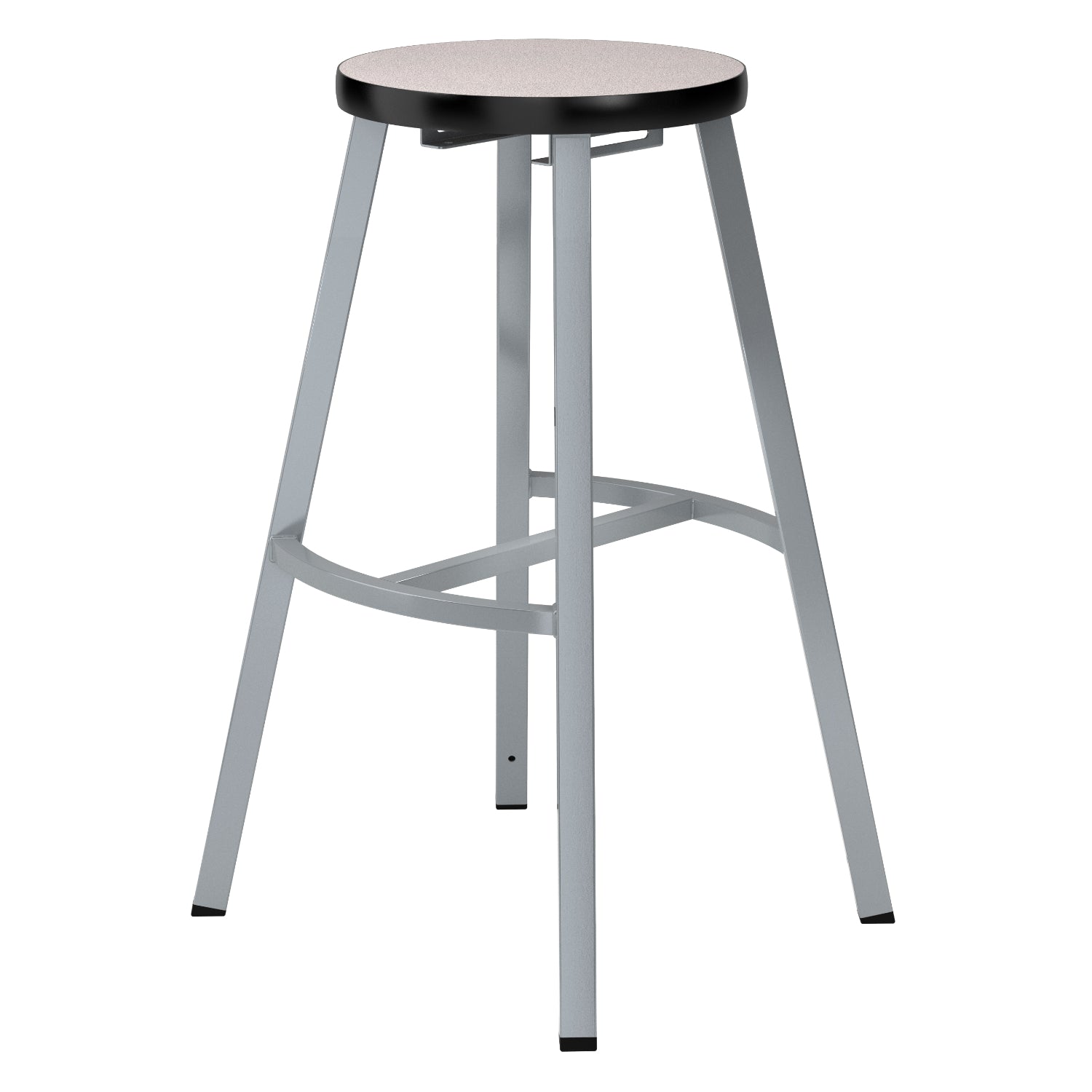 Titan Stool, Laminate Seat with Particleboard Core/T-Mold Edge, 30" H