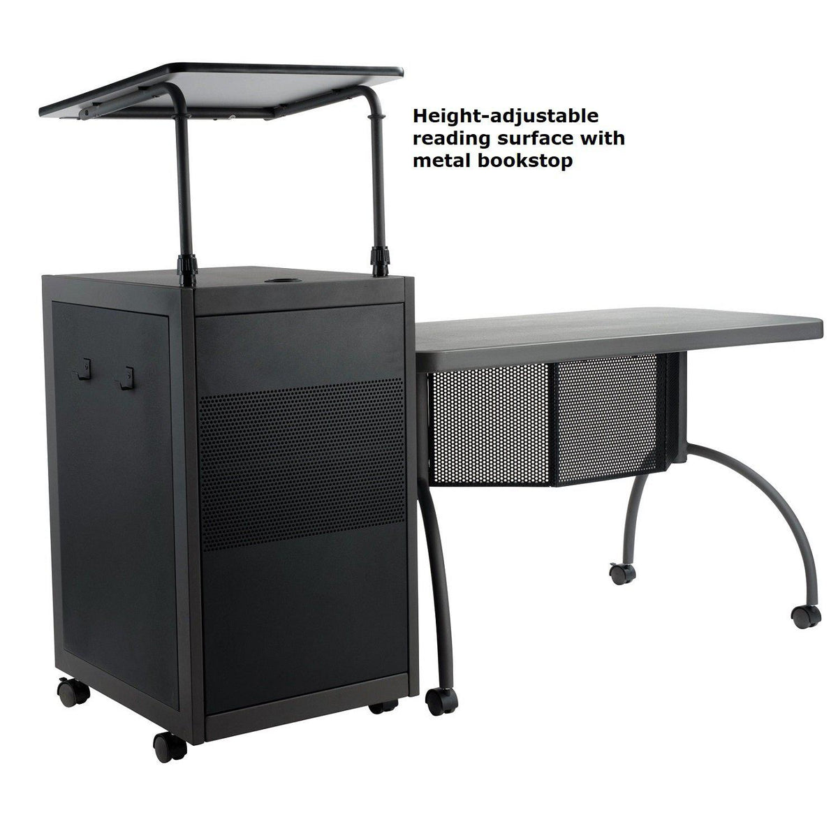 Teacher's WorkPod Desk and Lectern