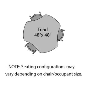 MG Series Adjustable Height Activity Table, 48" Triad