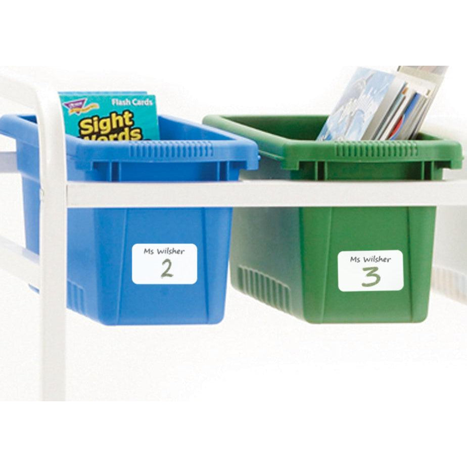 Leveled Reading Book Browser Cart with 18 Small Open Tubs