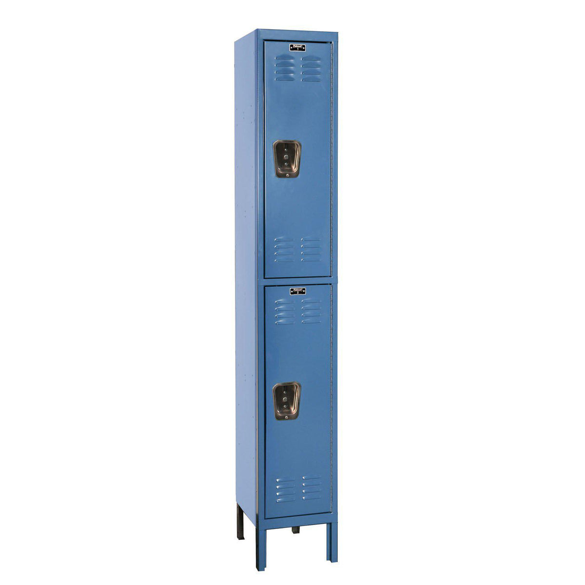Premium Wardrobe Locker, Double Tier, 12" W x 18" D x 78" H (36" H Openings), Assembled, One Wide